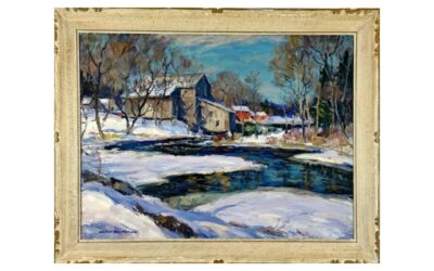 MANLY EDWARD MACDONALD – OIL ON CANVAS