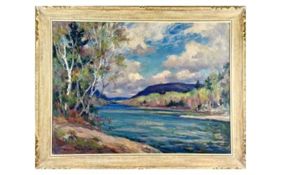 MANLY EDWARD MACDONALD – OIL ON CANVAS