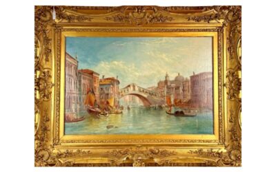 ALFRED POLLENTINE – OIL ON CANVAS