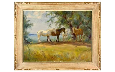 MANLY EDWARD MACDONALD – OIL ON CANVAS