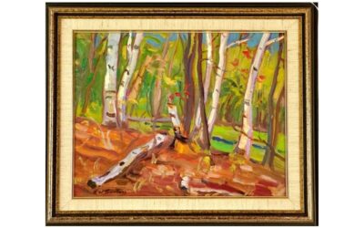 RALPH WALLACE BURTON – OIL ON BOARD